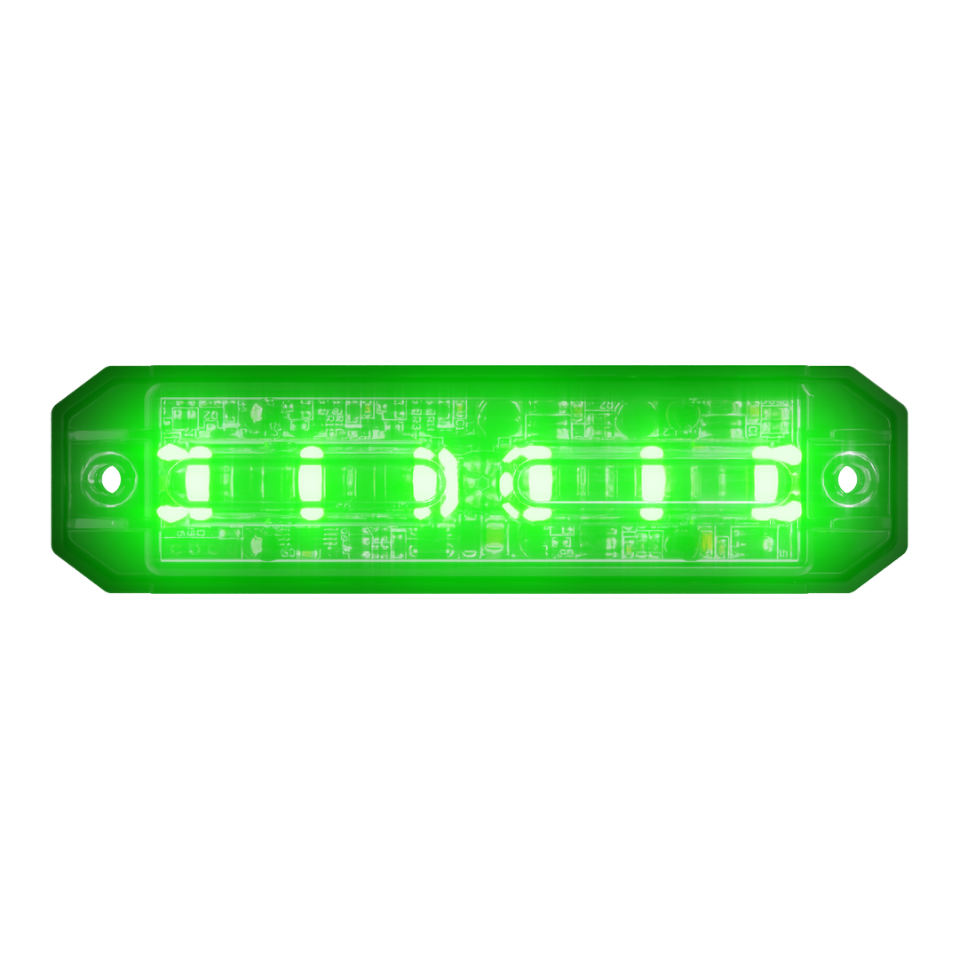 Abrams Ultra 6 LED Grill Light Head - Green