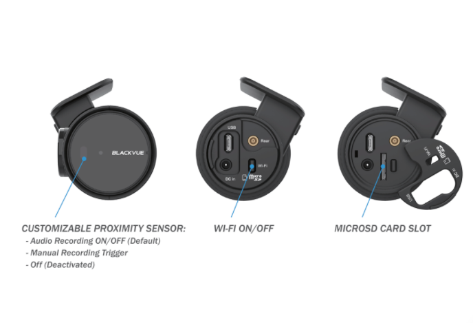 BlackVue DR750X-3CH Plus Features front, rear and interior protection for your vehicle, Powered by Sony image sensors